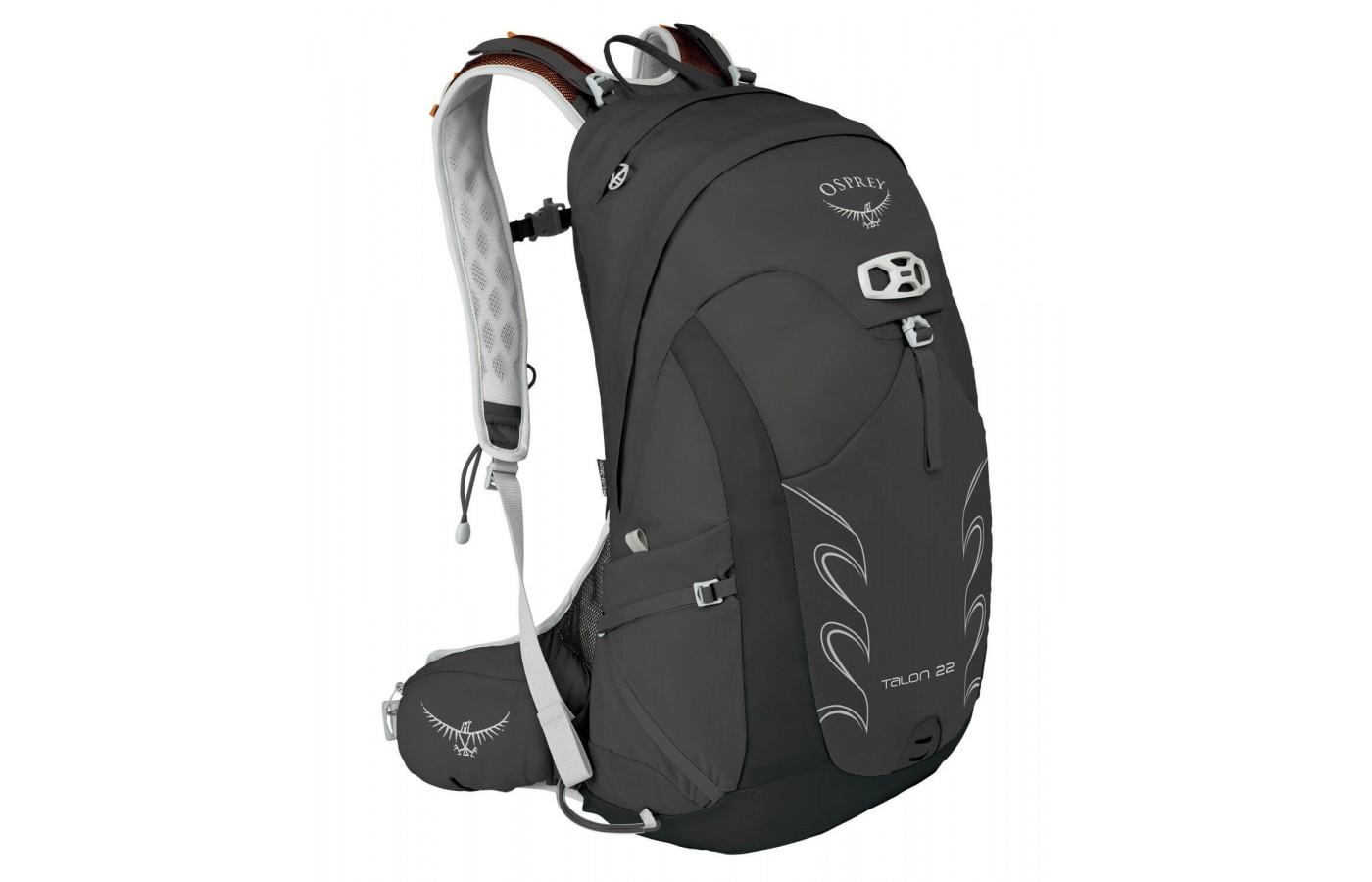 The Osprey Talon 22 features a total of 7 exterior pockets