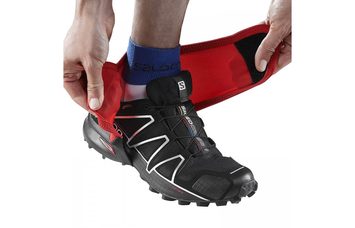 Runners appreciated that these gaiters easily fit over any shoes or hiking boots. 