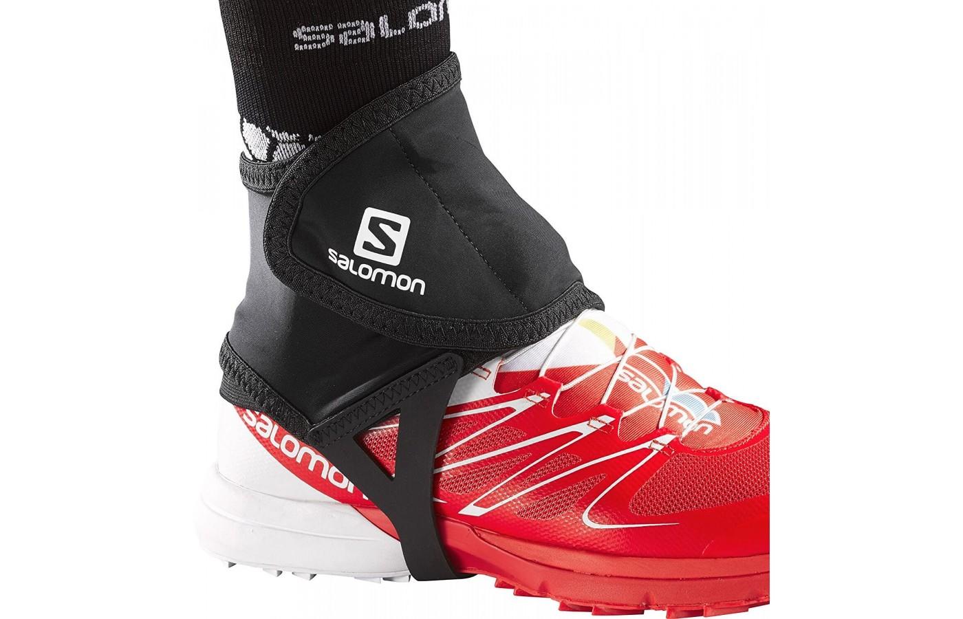 Salomon Low Trail Gaiters are flexible and comfortable for trail runners. 