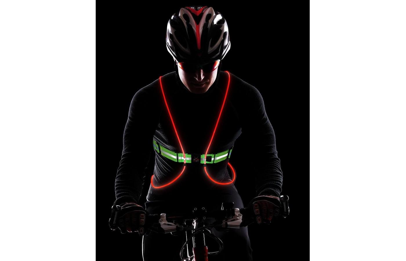 This is a product perfect for runners, hikers, bikers, and any athlete looking to stay safe in the dark. 