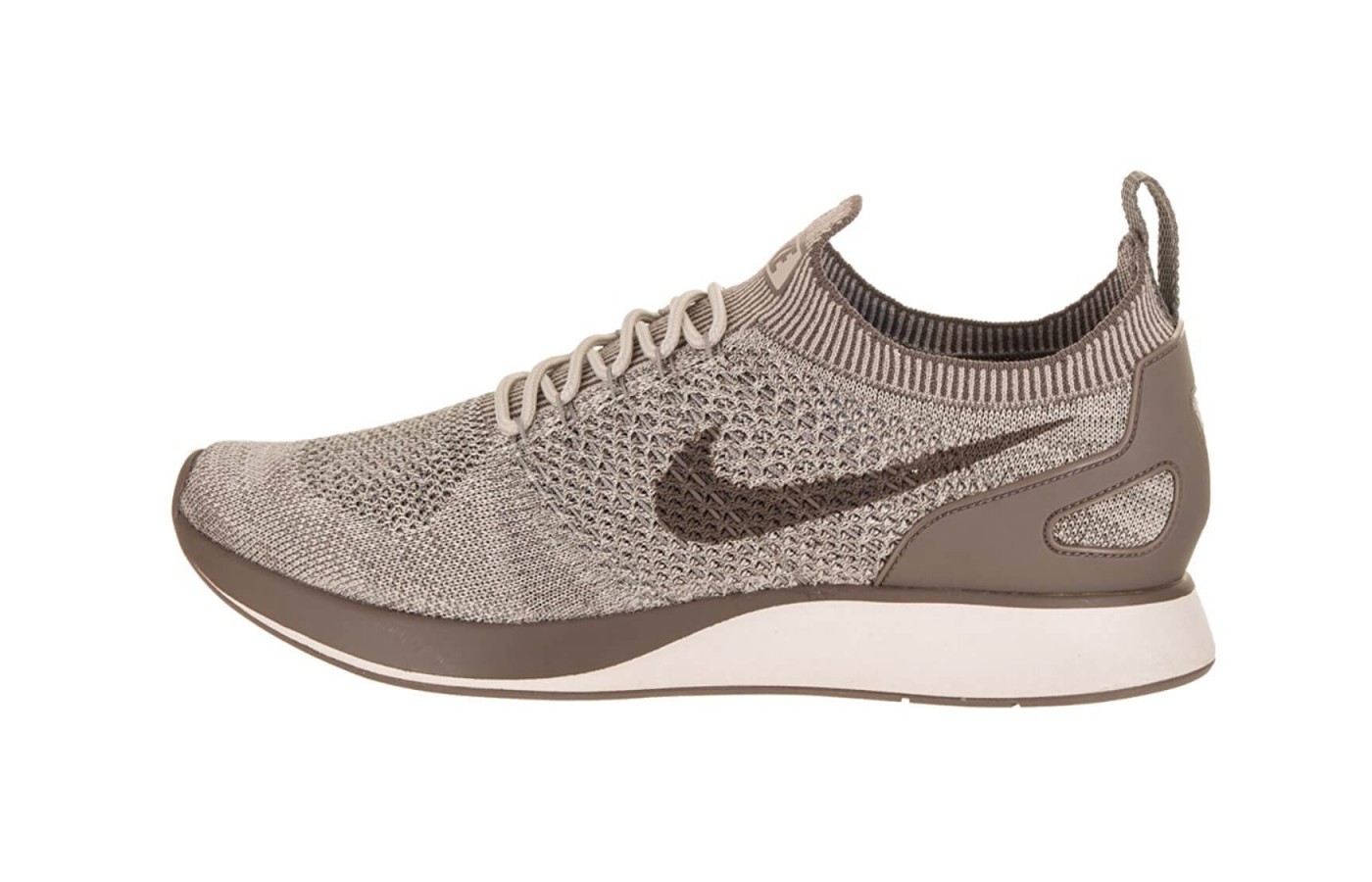 The Nike Air Zoom Mariah Flyknit Racer features Air Zoom midsole cushioning