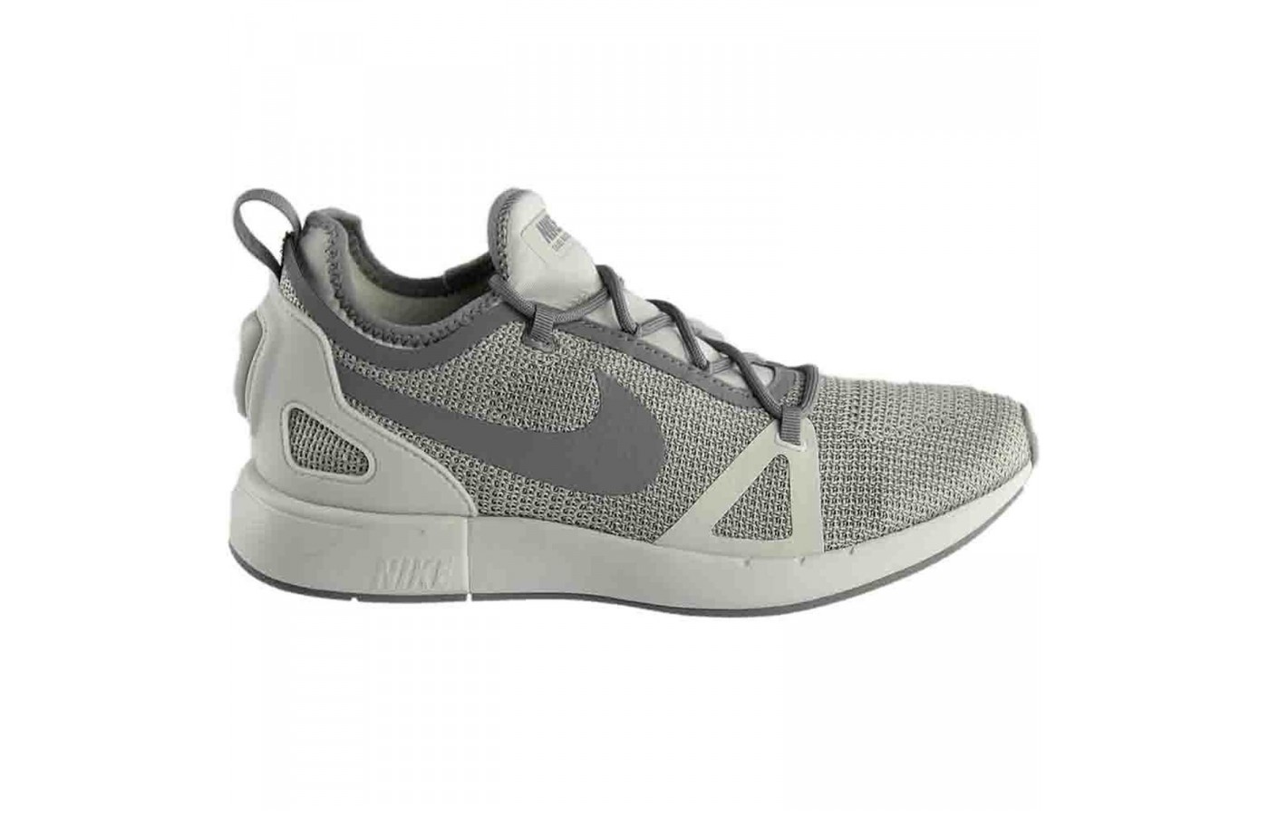 The Nike Duel Racer in a tri-toned grey colorway