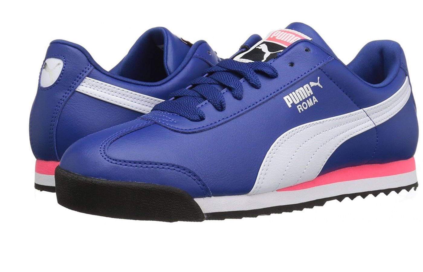 The Puma Roma features midfoot arch support