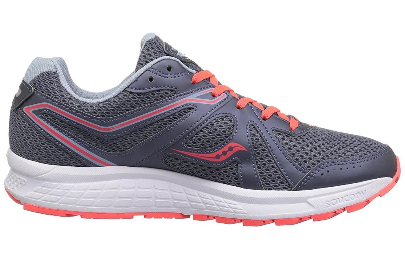 The Saucony Cohesion 11 has a mesh upper