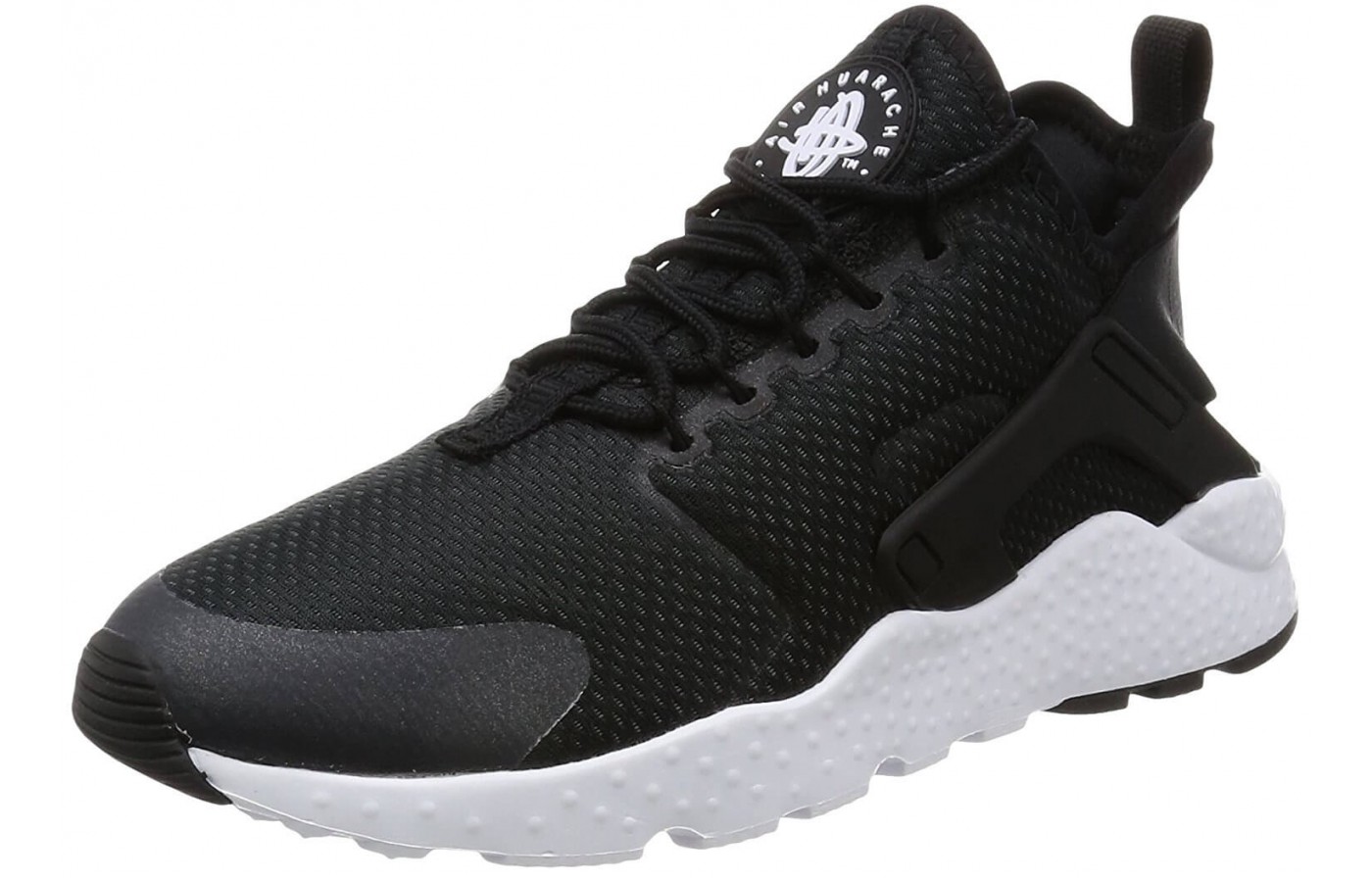 Although the Nike Air Huarache Ultra has a slight heel drop, it is much less than that of traditional running shoes.
