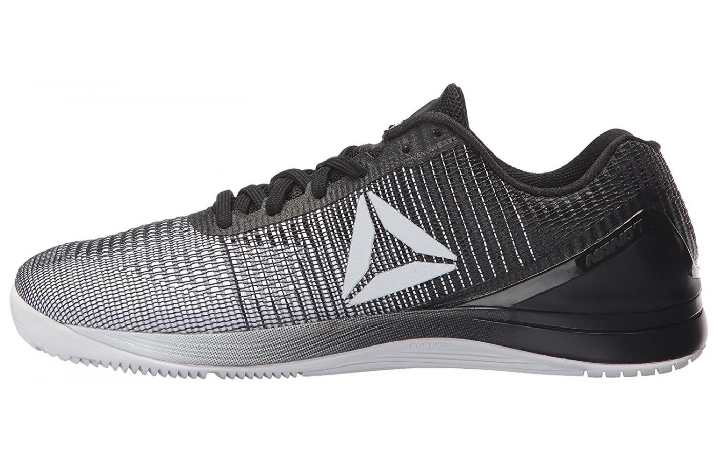 Due to the newly designed upper, the Reebok Crossfit Nano 7 Weave closely resembles traditional running shoes.