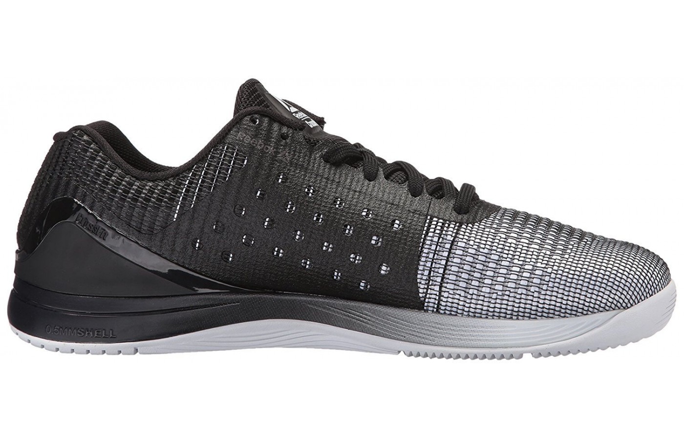 Compressed EVA midsole material ensures that the Reebok Crossfit Nano 7 Weave is somewhat supportive.