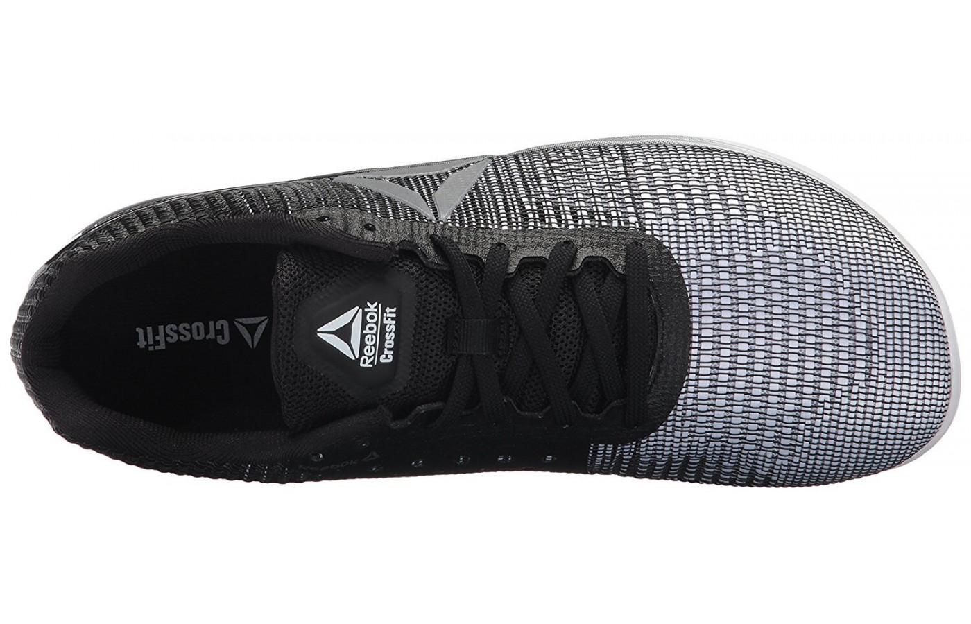 The Reebok Crossfit Nano 7 Weave's upper is made from similar material to Nike's Flyknit footwear.