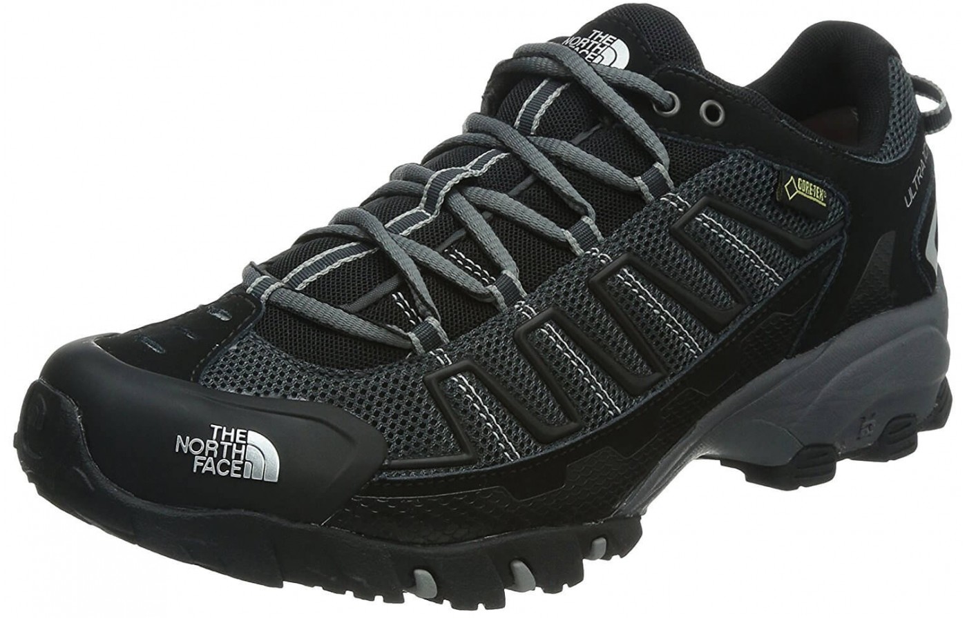 The The North Face Ultra 110 GTX features an EVA midsole