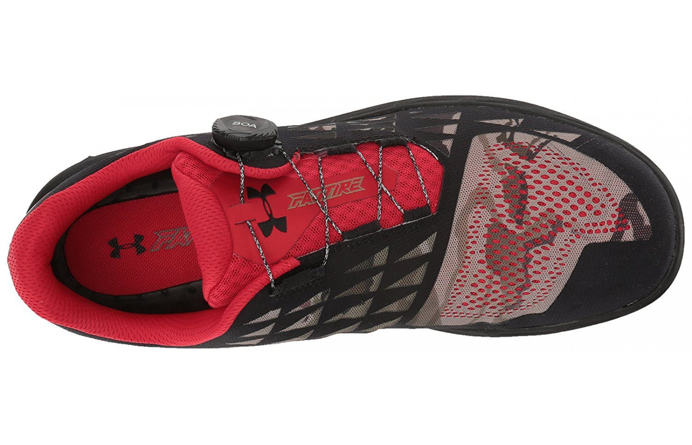 The Under Armour Fat Tire 2 lacing system