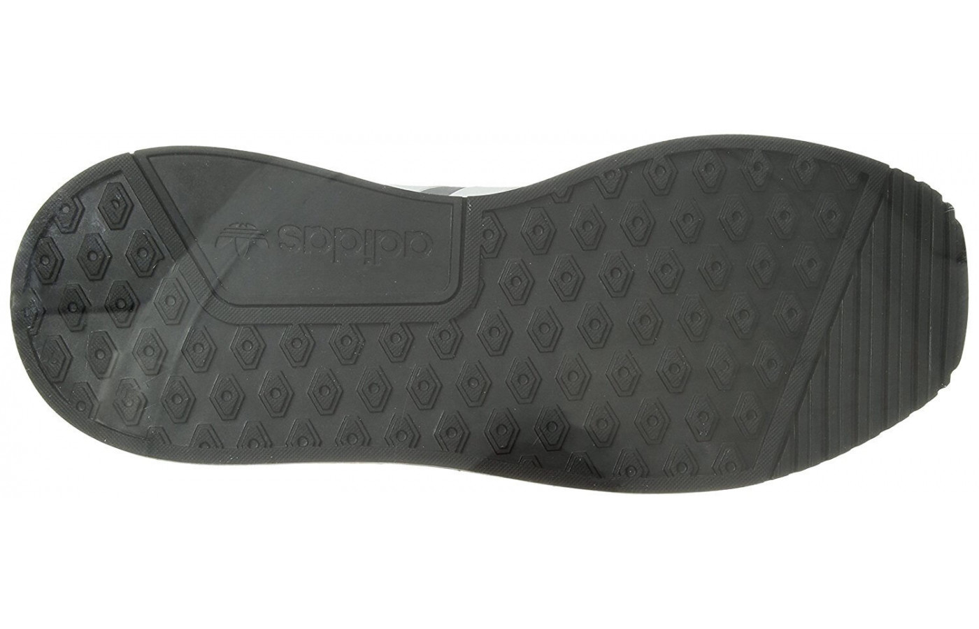 The Adidas X_PLR has a rubber outsole