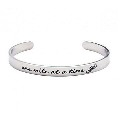 One Mile At A Time Bracelet