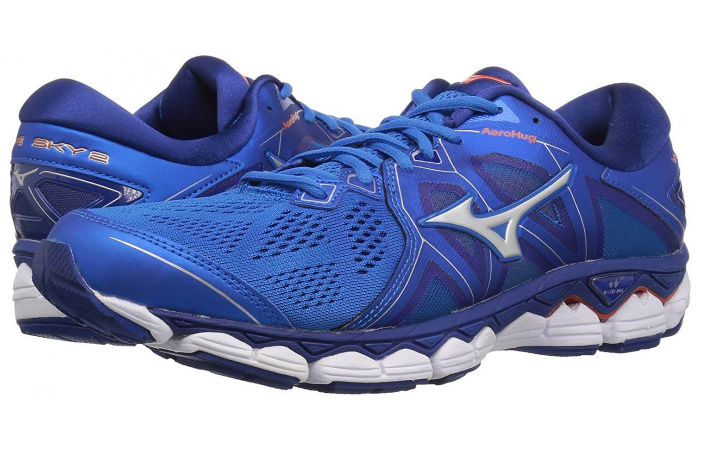 Mizuno Wave Sky 2 Front and Back