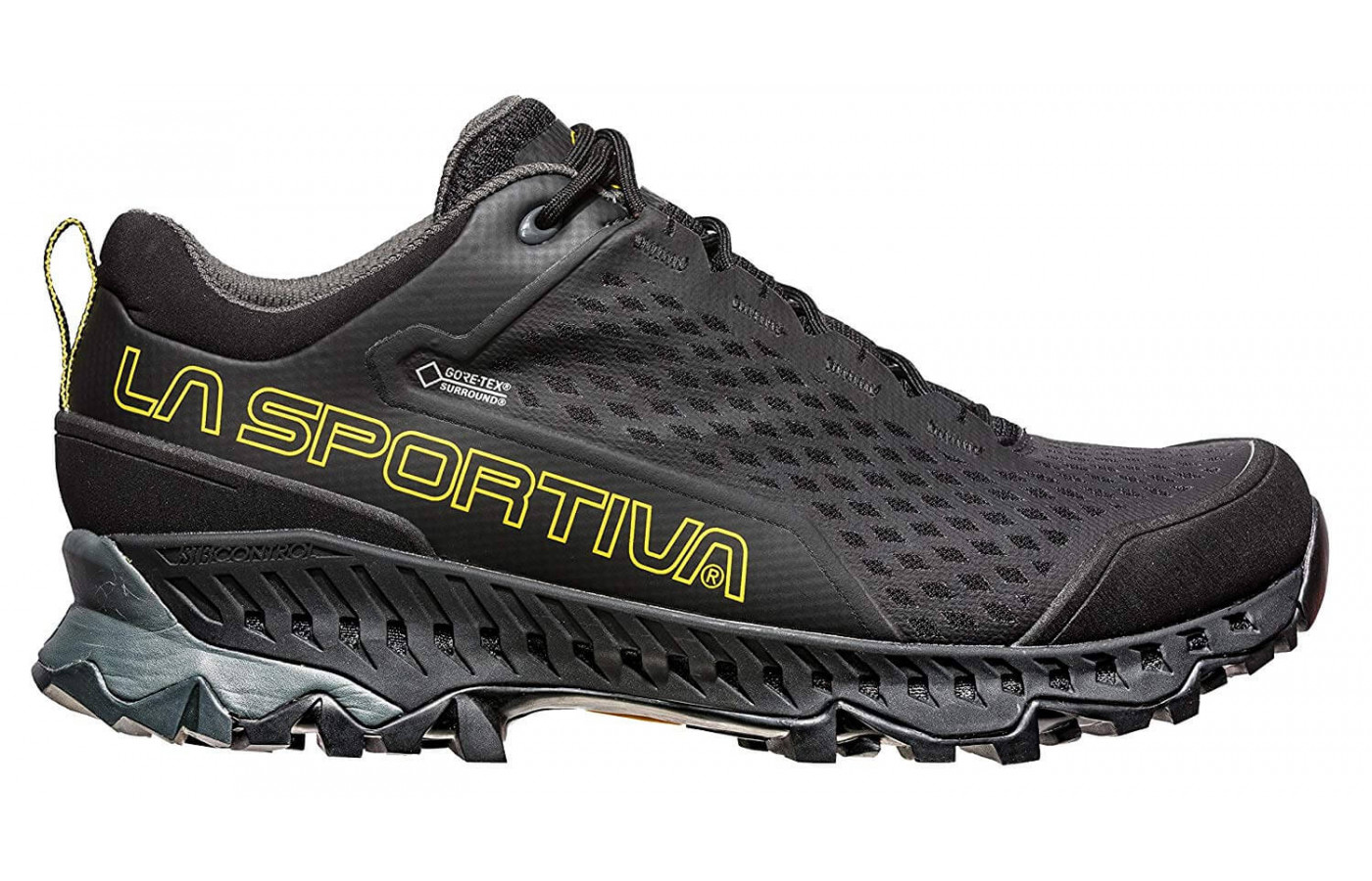 The Spire GTX's midsole is made with compression-molded EVA