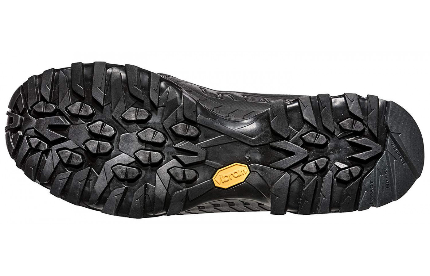 A Vibram XS Trek outsole provides the Spire GTX with incredible traction