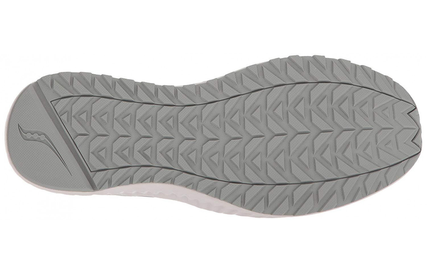 A durable rubber compound is used for the Stretch & Go Breeze's outsole