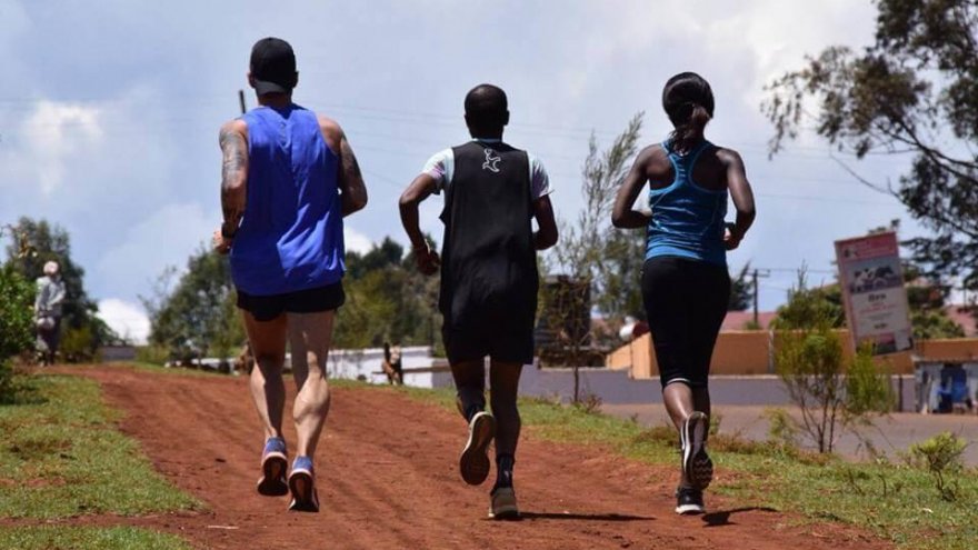 Running to make a difference in rural Kenya.