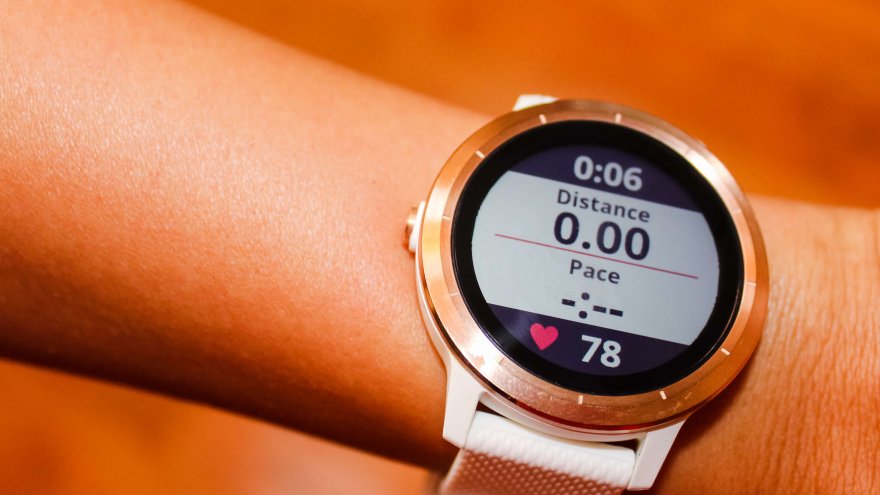 Runners can download apps and track gear with the Garmin Vivoactive 3.