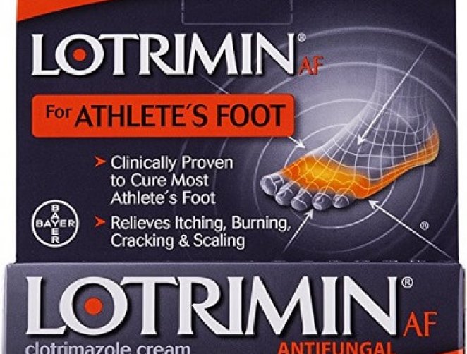 Lotrimin athlete's foot cream