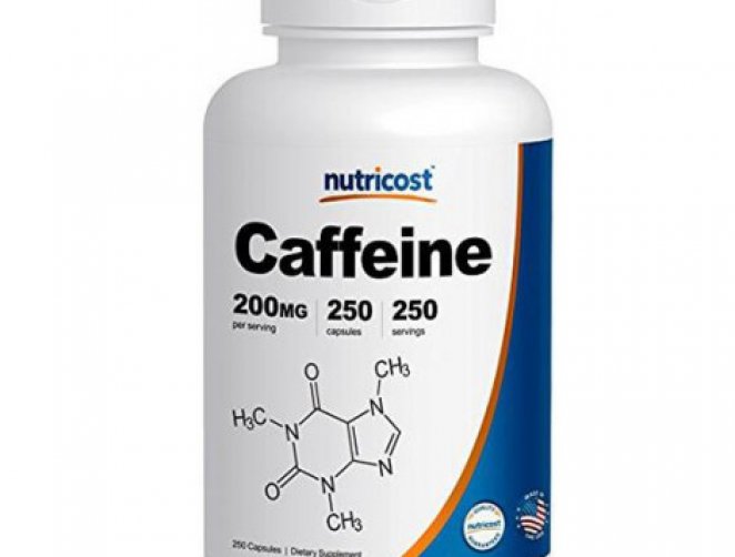 caffeine capsules Nutricost Caffeine