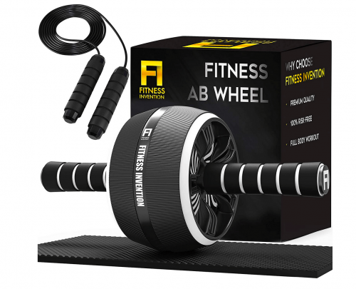Fitness Invention Ab Roller Wheel