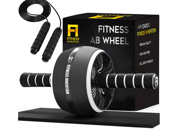 Fitness Invention Ab Roller Wheel