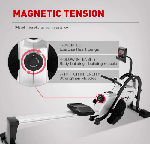 JOROTO Magnetic Rower Rowing Machine features 2