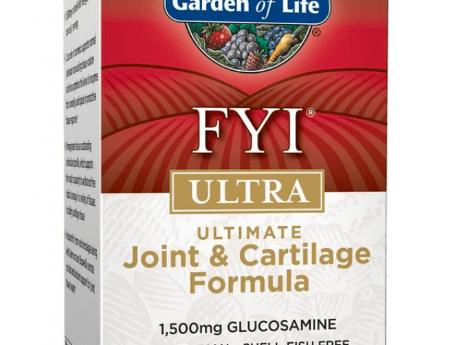 Garden of Life Glucosamine Supplement - FYI ULTRA for Joint and