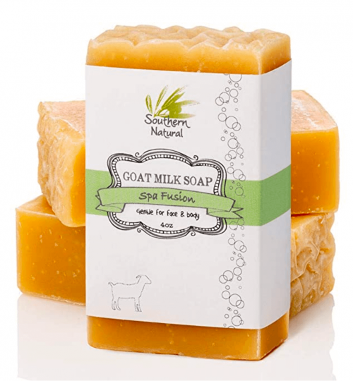 Essential Oil Blend - Handmade Goat Milk Soap Bars - Great For Dry Sensitive Skin! All Natural Face