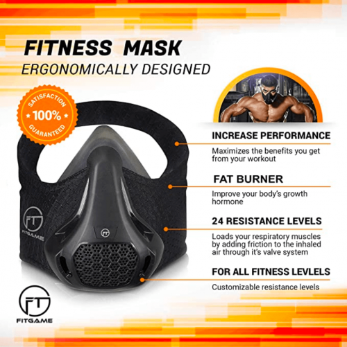 FITGAME Workout Mask specs