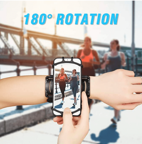 newppon 180° Rotatable Phone Wristband