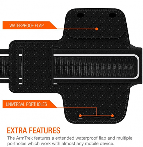 Trianium Armband, Water Resistant Large Cell Phone Armband