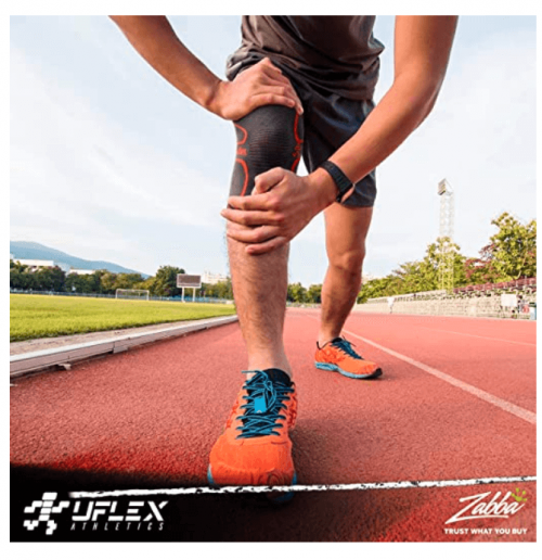UFlex Athletics Knee Compression Sleeve Support for Running