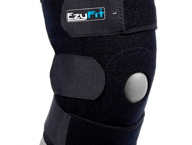 EzyFit Knee Brace Support Dual Stabilizers & Open Patella