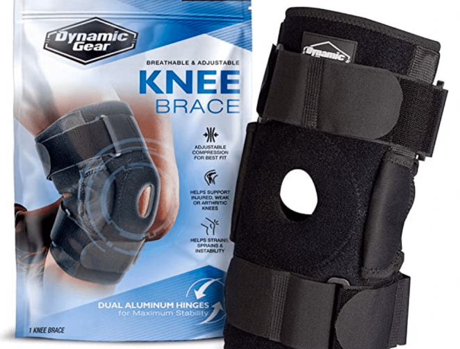 Dynamic Gear Open Patella Knee Brace