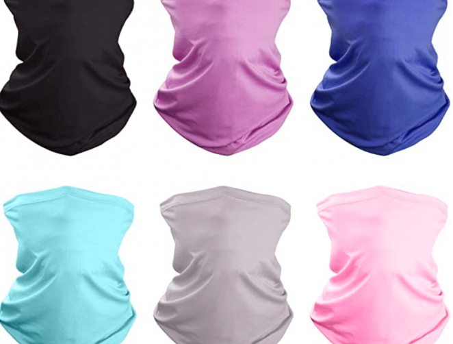 WowTowel 6 Pieces Cooling Neck Gaiter
