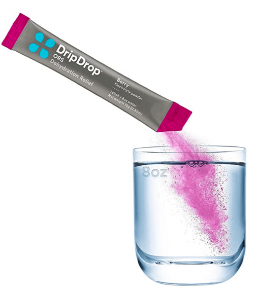 DripDrop ORS Electrolyte Hydration Powder Sticks Variety Pack