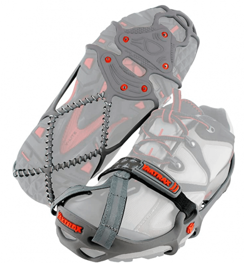 Yaktrax Run Traction Cleats for Running on Snow and Ice