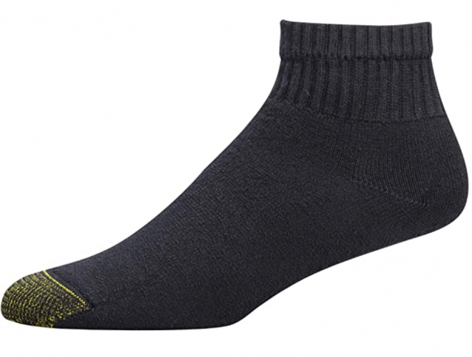 Gold Toe Men's 656P Cotton Quarter Athletic Socks
