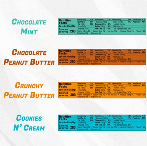 CLIF BUILDER'S - Protein Bar - Chocolate Mint