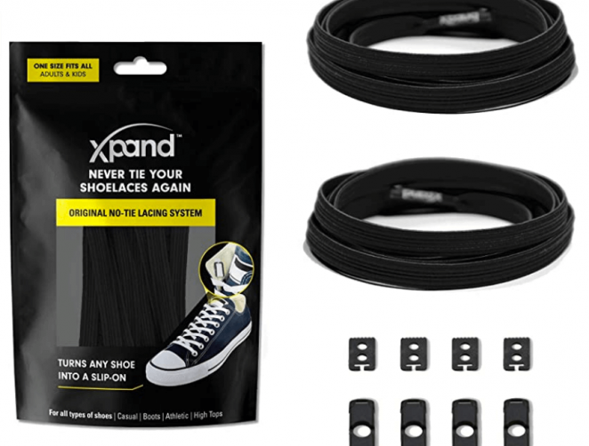 Xpand No Tie Shoelaces System with Elastic Laces
