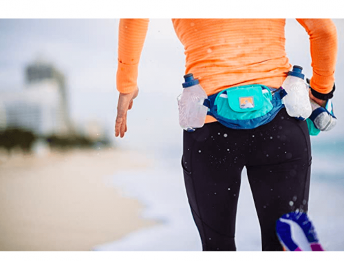 Nathan Hydration Insulated Running Belt Trail Mix Plus - Adjustable Running Belt