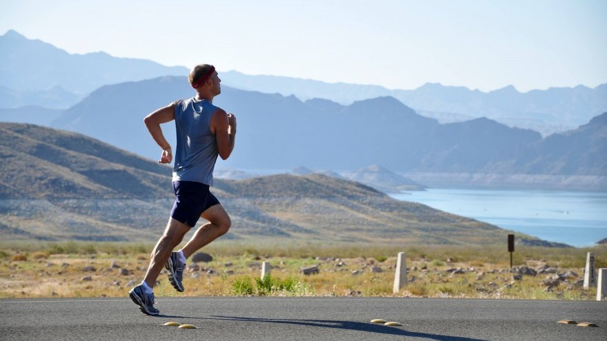 The importance of good running posture.