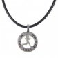 Runner Girl Mantra Charm Necklace  