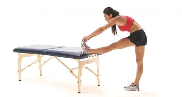 One Leg Standing Hamstring Stretch