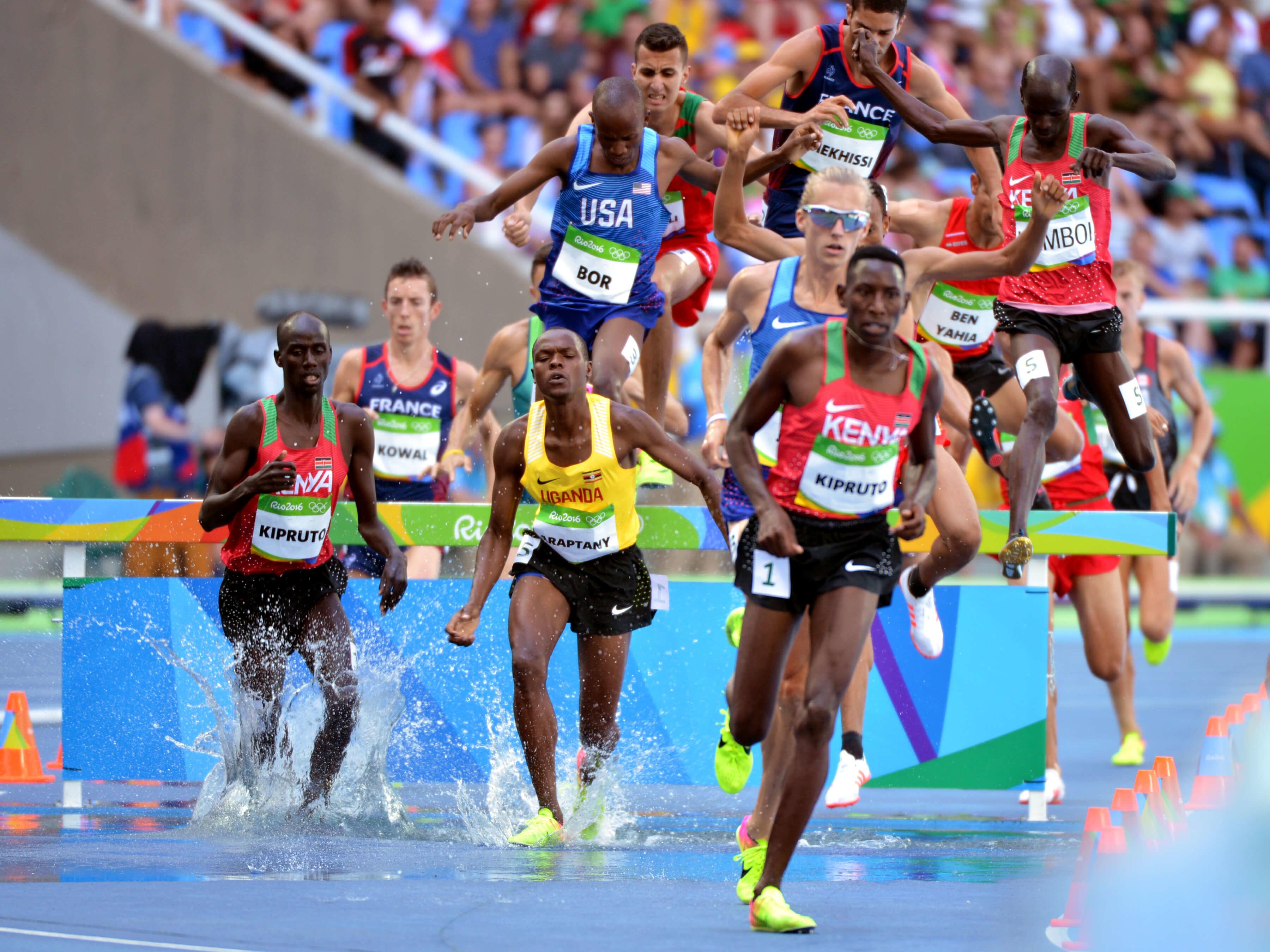 SGT Hillary Bor 3K steeplechase at Rio Olympic Games