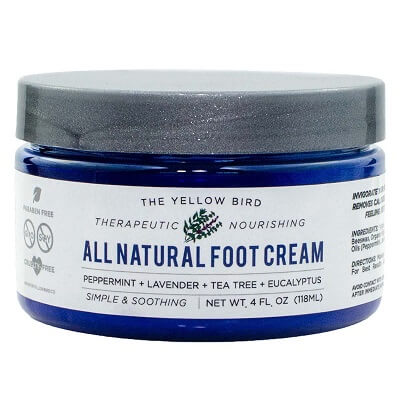 Yellow Bird's antifungal foot cream