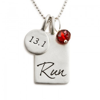 Believe in Your Run Necklace