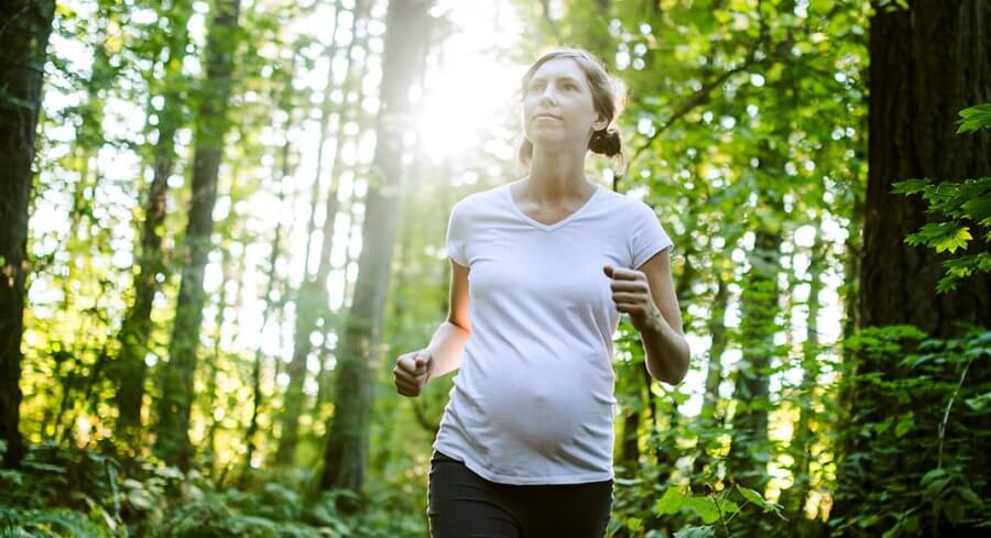 running while pregnant third trimester