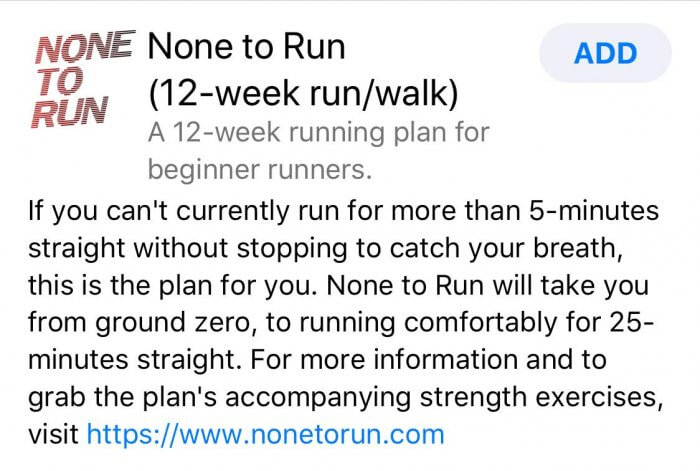 none to run